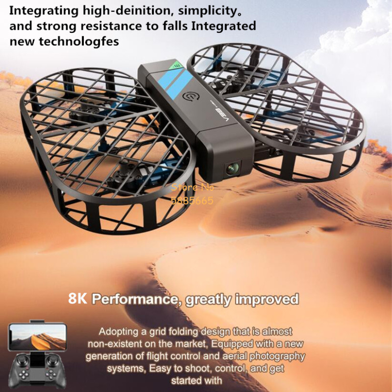Hobby Rc Quadcopters - Câmera HD 8K 360 ° Proteção
