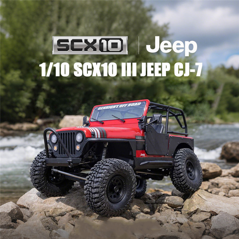 Rc Jeep Hobby - SCX10 III CJ‑7 V2 Jeep de