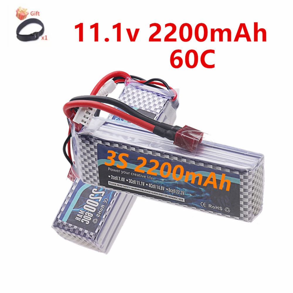 Hobby Rc Quadcopters - Bateria Lipo 3S 11.1V Deans T