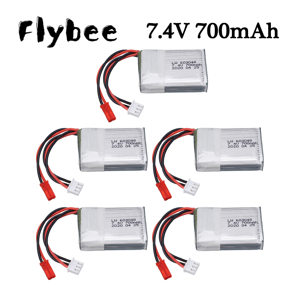 Hobby Rc Quadcopters - Bateria Lipo 7.4V 700mAh 25c para