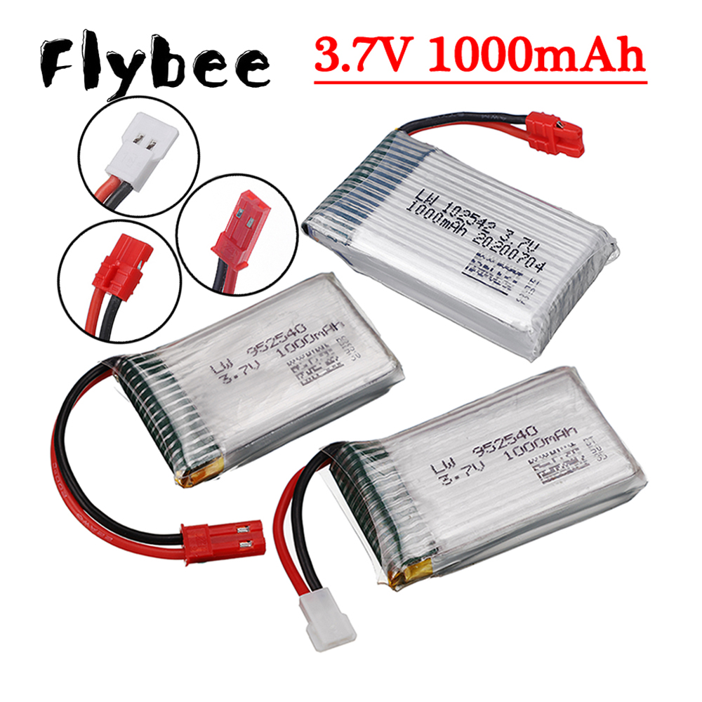 Hobby Rc Quadcopters - Bateria Lipo 3.7V 1000mAh para Syma
