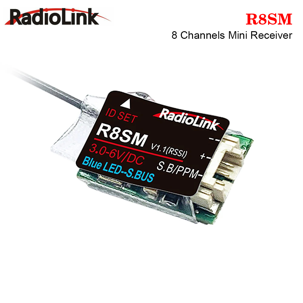 Radiolink R8SM, receptor RC mi - Receiver Sbus 8Ch avaliação e preço