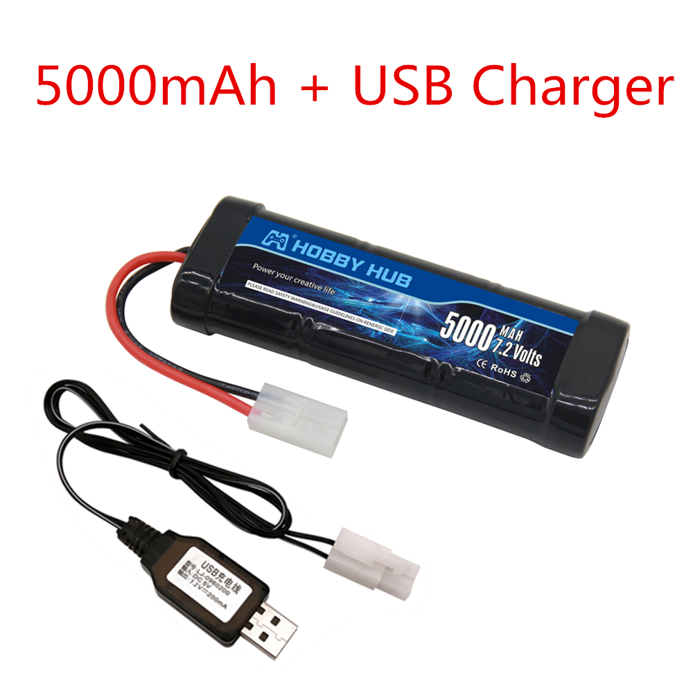 Pacote de bateria ni-mh 7.2v 5 - Rc Hobby Vehicles avaliação e preço