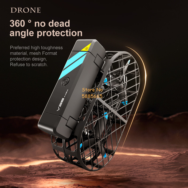 Câmera HD 8K 360 °   Proteção  - Hobby Rc Quadcopters avaliação e preço