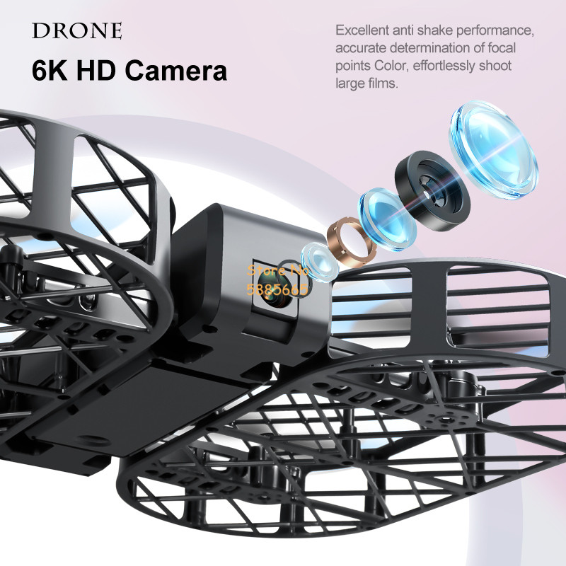 Câmera HD 8K 360 °   Proteção  - Hobby Rc Quadcopters avaliação e preço