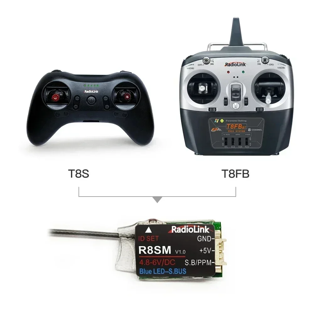 Radiolink R8SM 8 Canais 2.4G M - Receiver Sbus 8Ch avaliação e preço