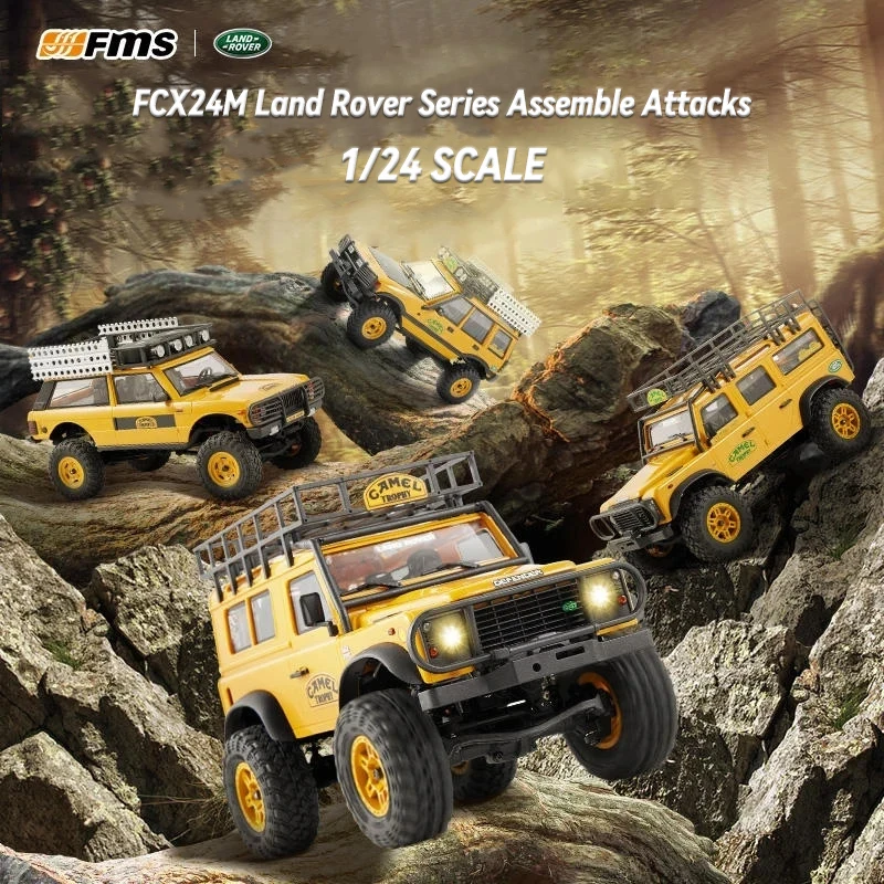 FMS 1/24 Land Rover Defender R - Rc Hobby Land avaliação e preço