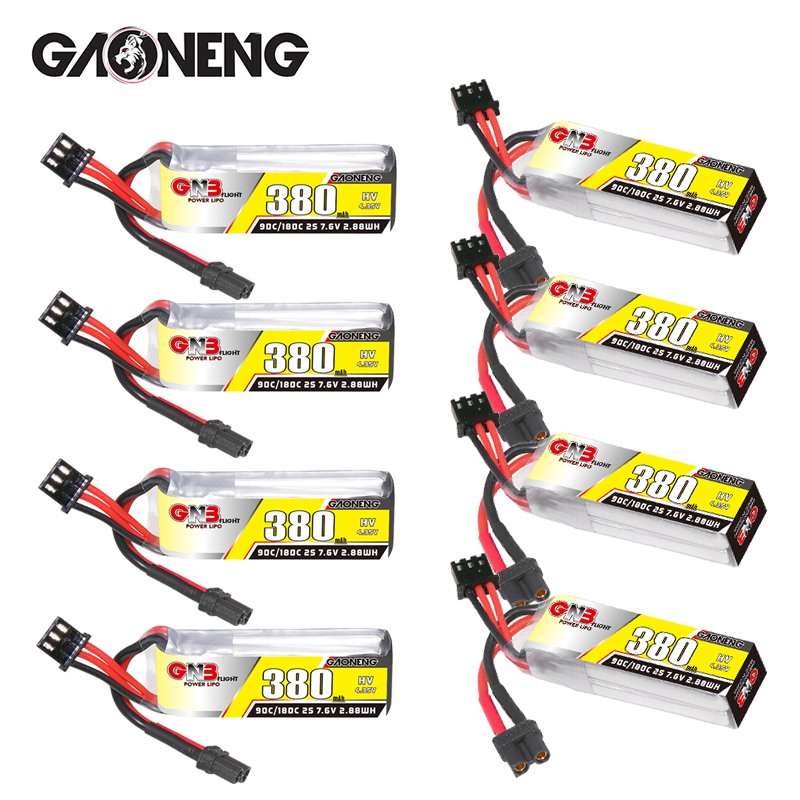 Bateria Lipo GNB 2S 7.6V 380mA - Hobby Rc Quadcopters avaliação e preço