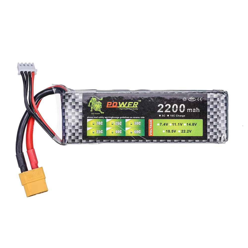 Bateria Lipo 3S 11.1V 2200mAh  - Hobby Rc Quadcopters avaliação e preço