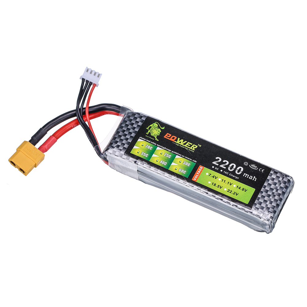Bateria Lipo 3S 11.1V 2200mAh  - Hobby Rc Quadcopters avaliação e preço