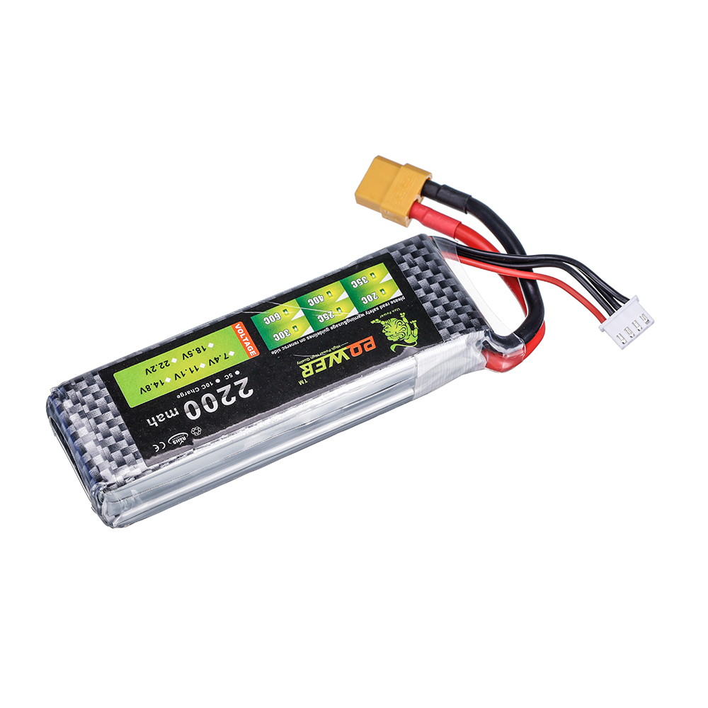 Bateria Lipo 3S 11.1V 2200mAh  - Hobby Rc Quadcopters avaliação e preço