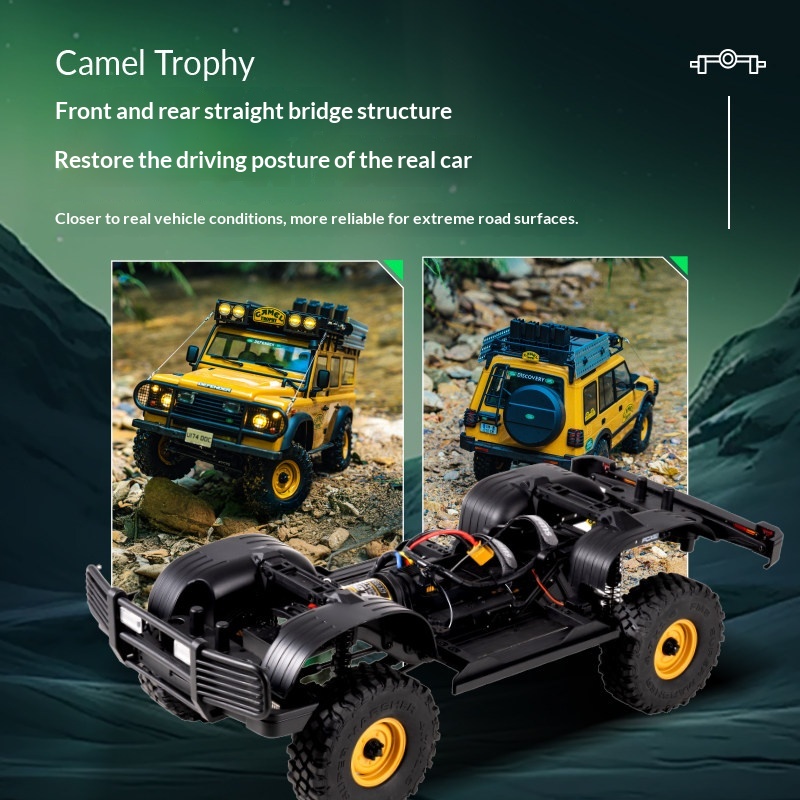 Fcx10 Escala 1/10 Edição Camel - Rc Hobby Land avaliação e preço
