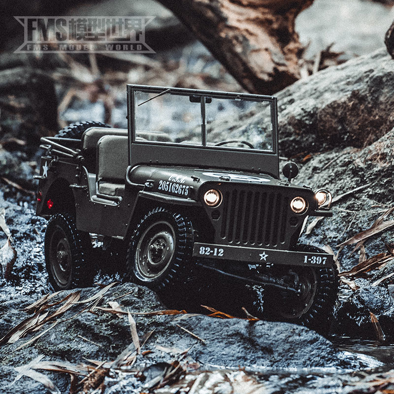 FMS 1:6 1941 MB Willys Jeep 4W - Rc Jeep Hobby avaliação e preço